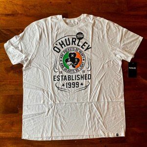 Men's | Hurley White Graphic T-Shirt [XXL]
